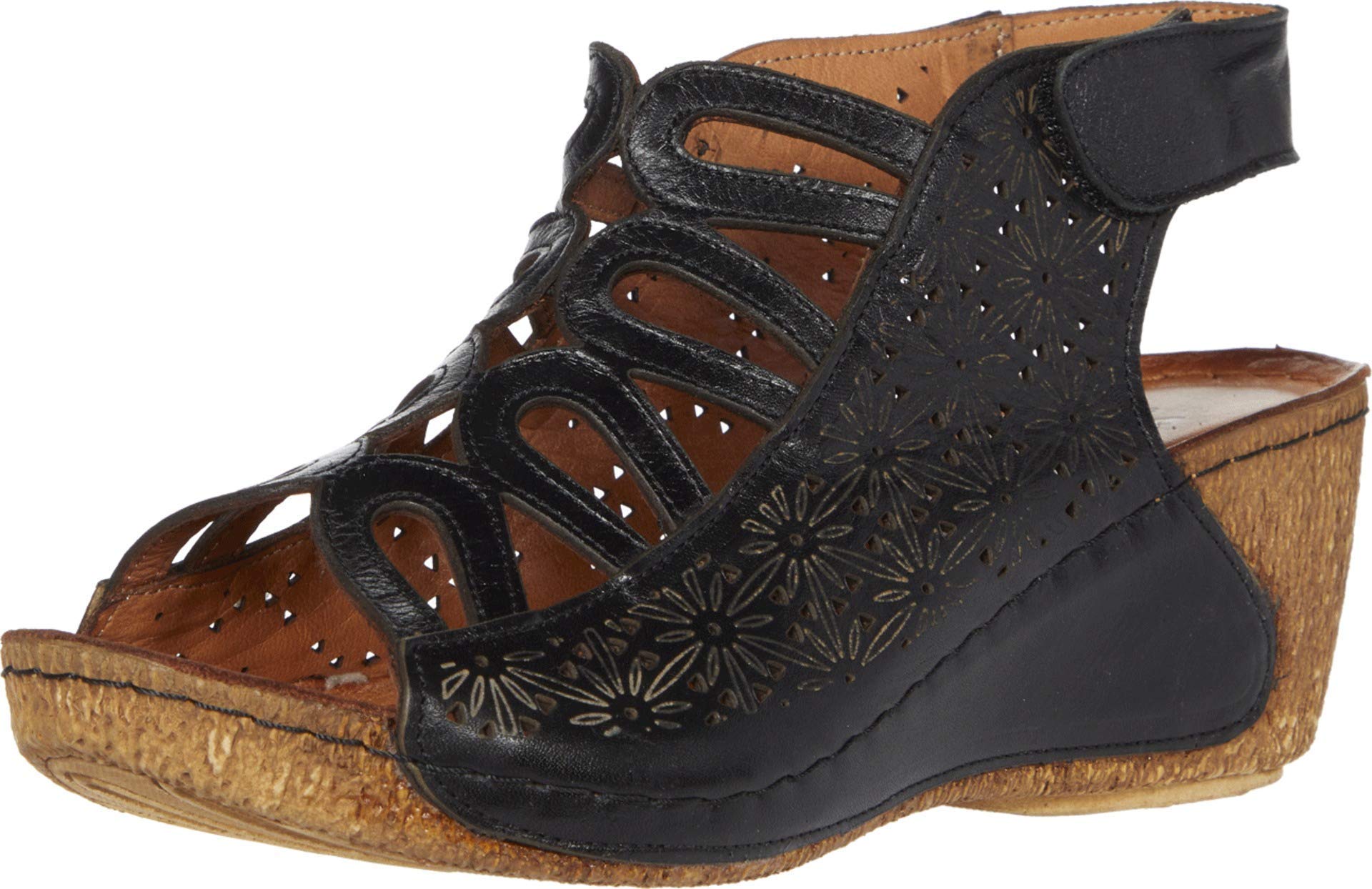Spring Step Women's Inocencia Comfortable Slingback Sandals - Breathable Summer Casual Shoes for Walking, Beach & Outdoor Activities