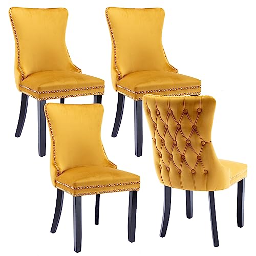 Golden Yellow 2 Pair