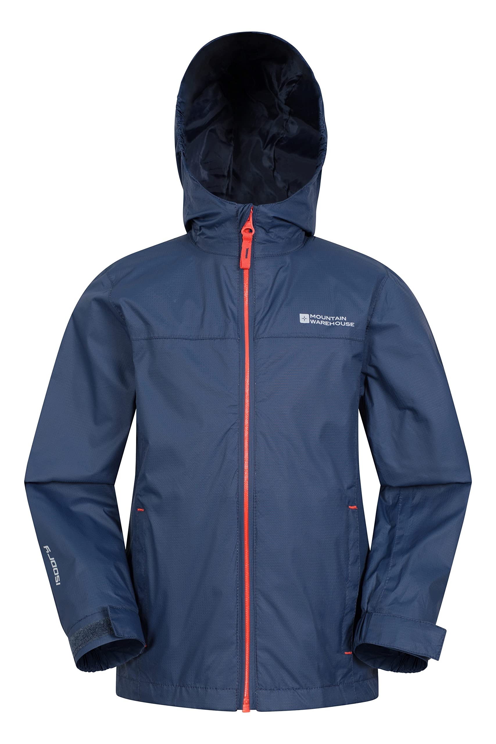 Mountain Warehouse Kids Waterproof Jacket - Lightweight Ripstop Raincoat for Boys & Girls - Perfect for Outdoor Adventures, Hiking & School