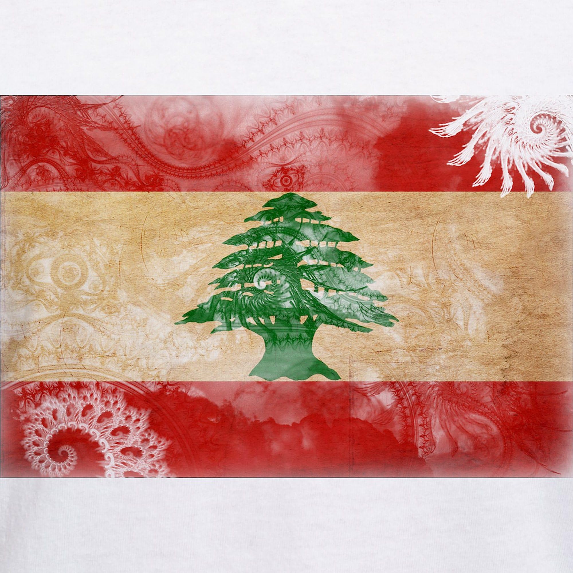 Lebanon Flag Women's V-Neck T-Shirt - Soft Cotton Comfort Fit Tee for Patriotic Women & Lebanese Pride - Perfect for Independence Day, Cultural Events & Everyday Wear