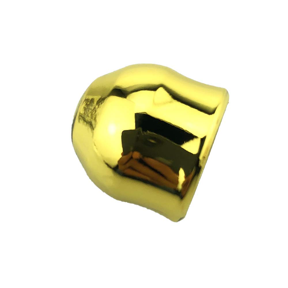Gold Plated 10 Count .68 Cal Paintball Ammo - 0.68 Caliber Jawbreaker Solid Balls for Paintball Games, Self Defense & Less Lethal Training | 7g Projectiles for Target Practice & Tactical Scenarios