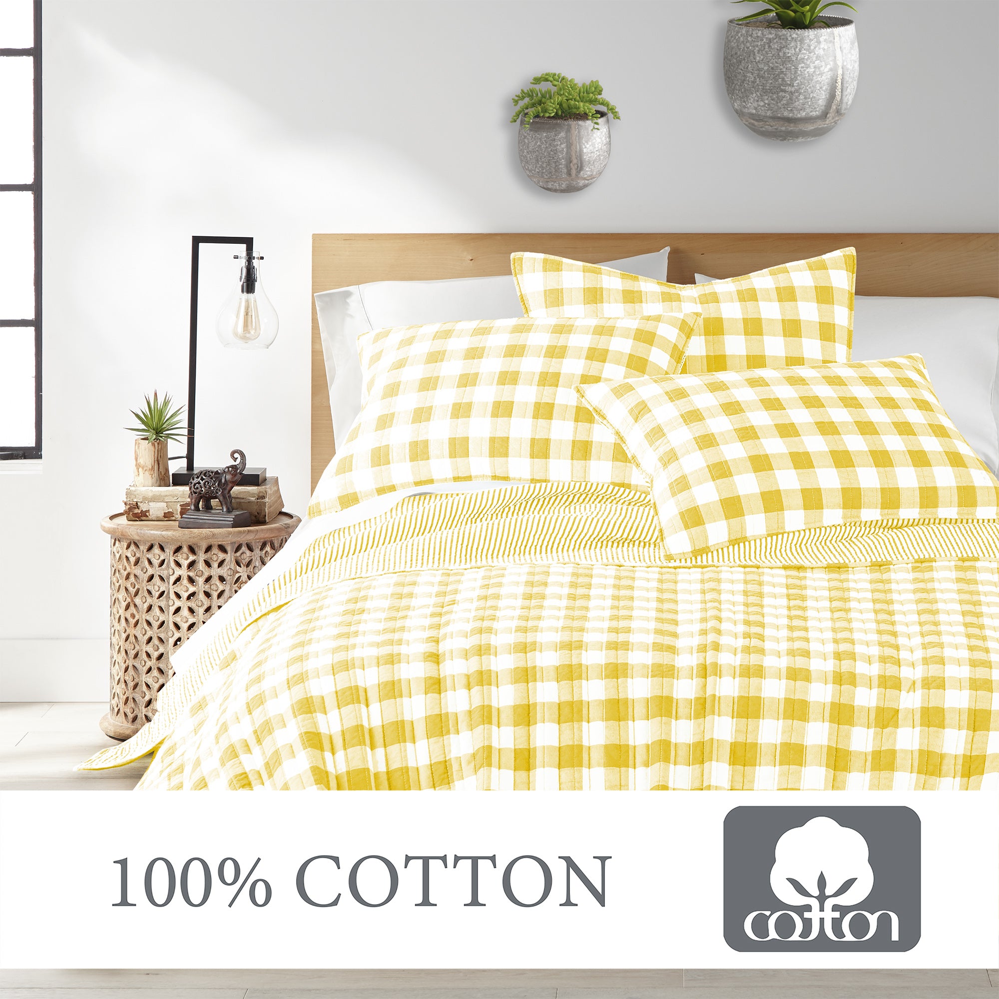 Elijah Queen Size Quilt Set - Soft & Breathable Bedding Comforter for All Seasons | Perfect for Master Bedroom, Guest Room & Cozy Home Decor