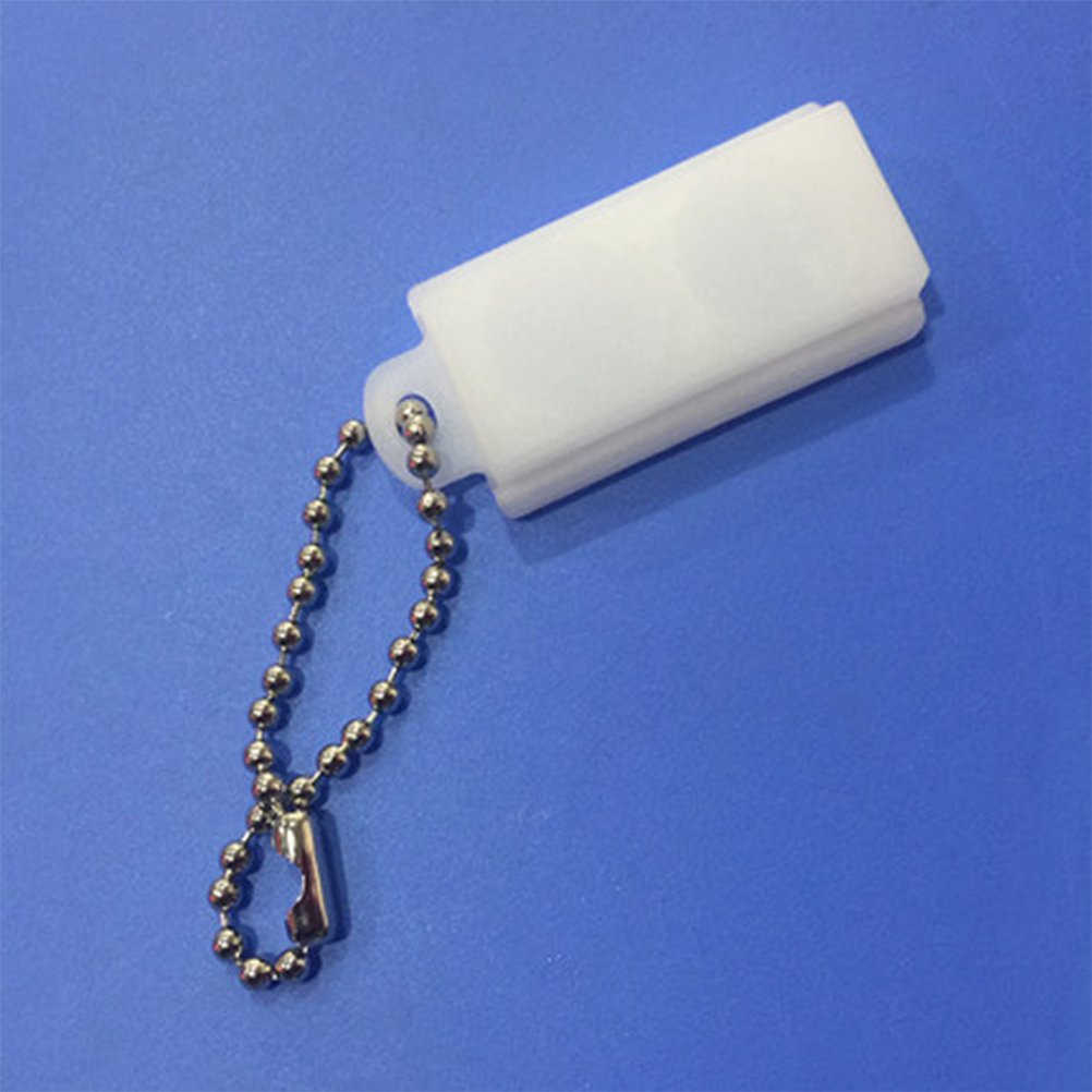 5Pcs Plastic Amplifier Storage Box with Battery Case - Secure Keychain Holder for AA AAA Batteries - Ideal for Travel, Home, and Office Organization