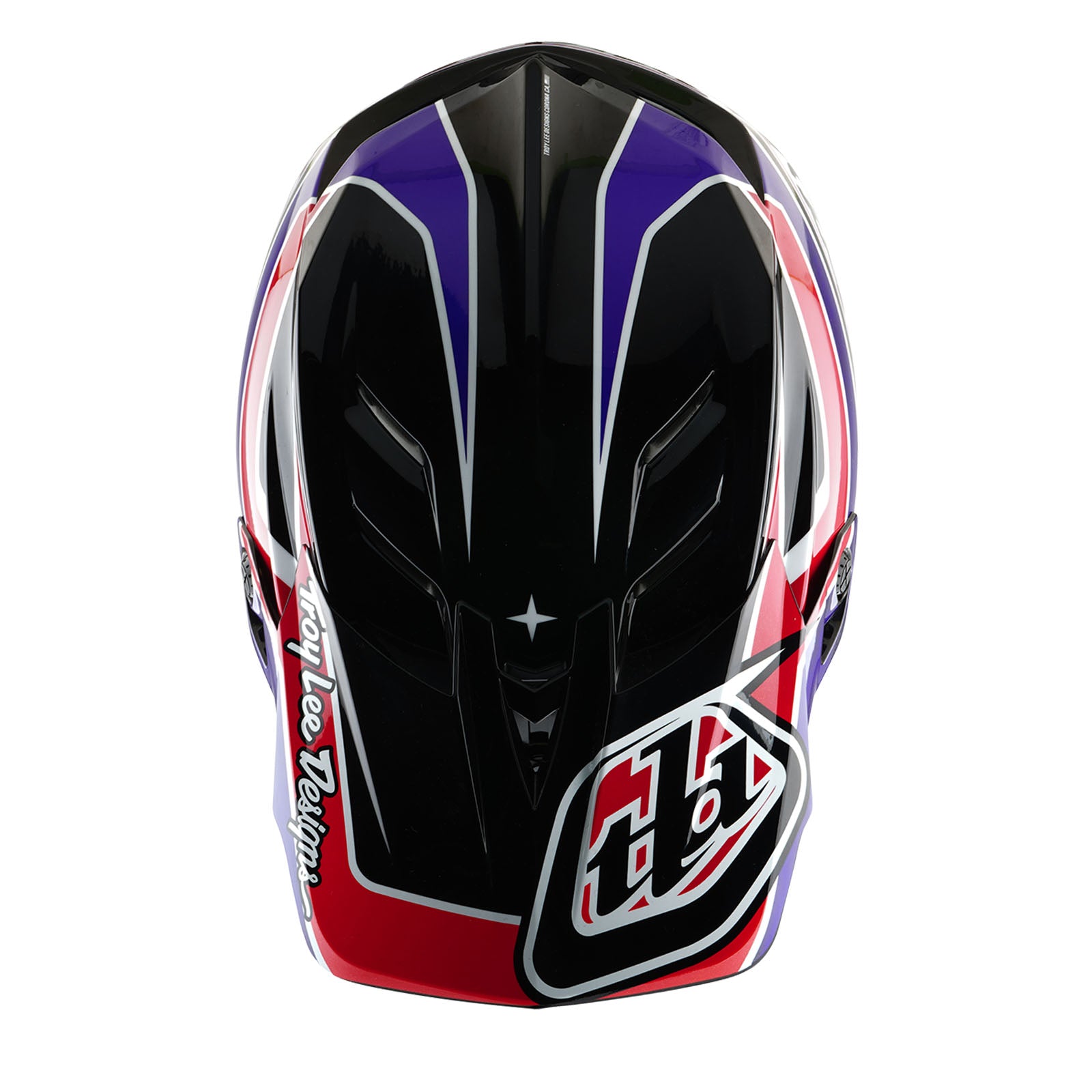 D4 Polycarbonate Helmet - Linear Black - Lightweight & Durable Motorcycle Helmet for Men & Women - Perfect for Street Biking, Racing & Commuting