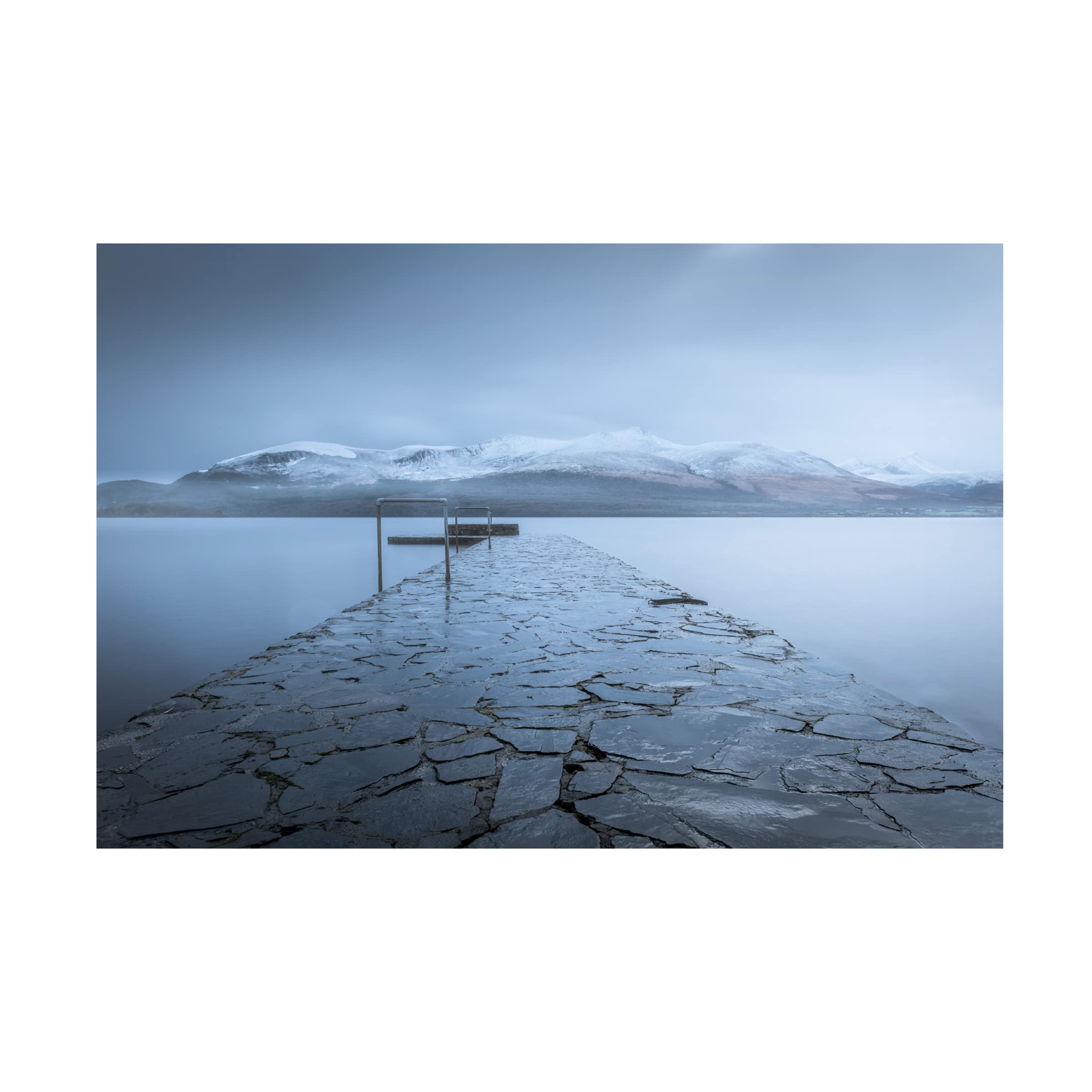 David Ahern 'Contemplate' Canvas Wall Art Print - Modern Abstract Painting for Living Room, Bedroom & Office Decor