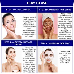 W2 Facial Kit - Skin Whitening & Brightening Care for Anti-Aging | Daily Beauty Routine