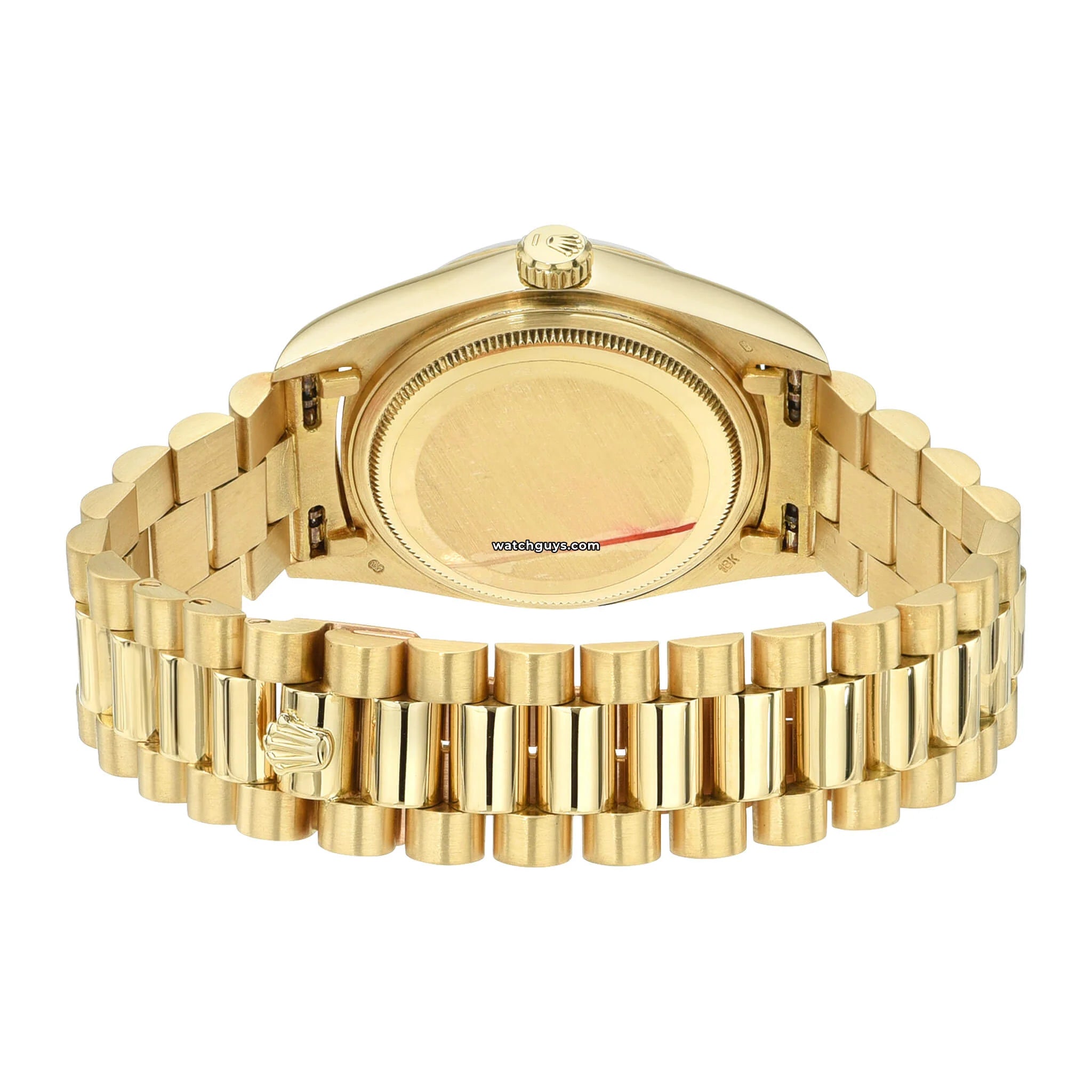 Rolex Day-Date 18038 18K Gold Men's Watch with Champagne Dial & Diamond Hour Markers - Luxury Dress Watch for Business & Formal Occasions