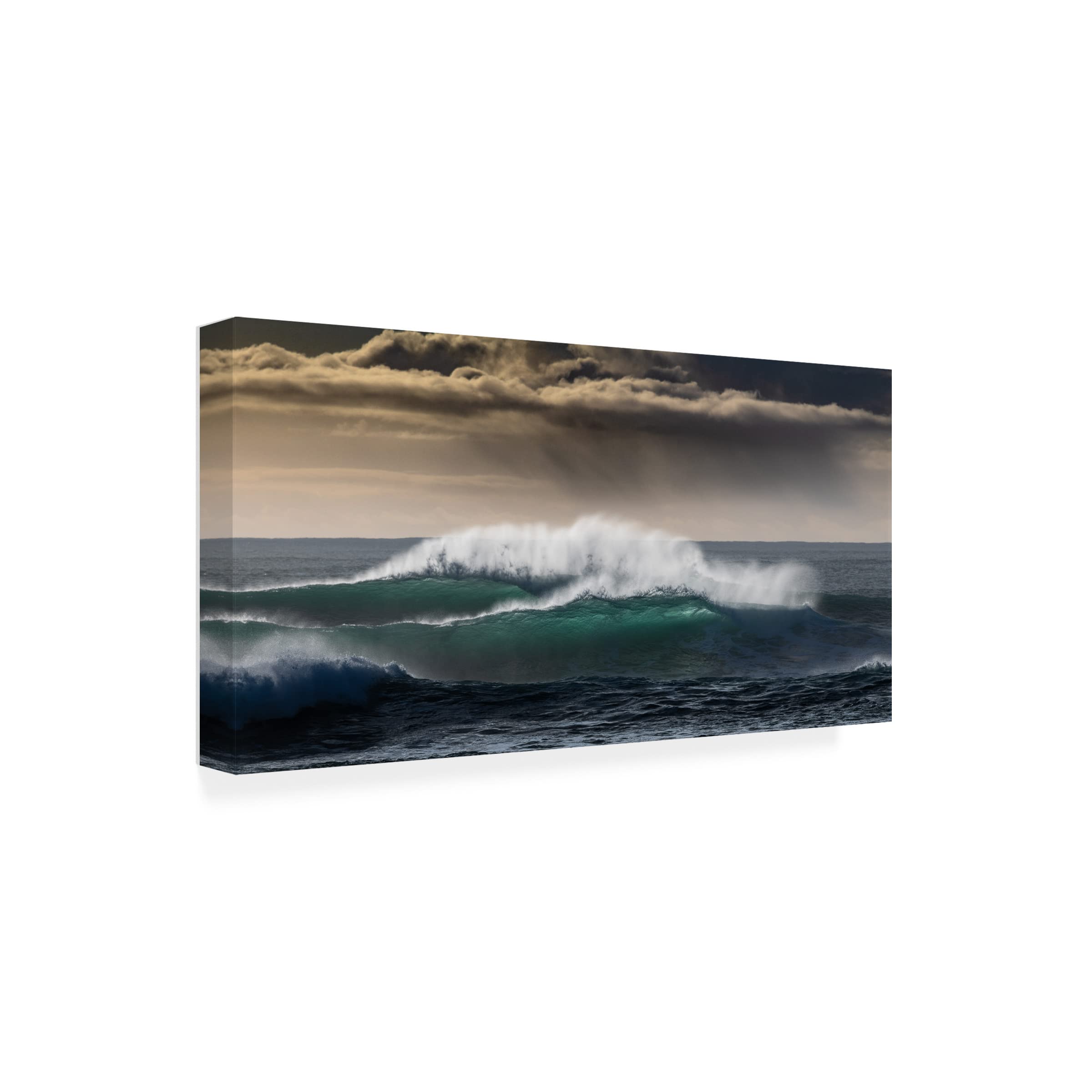 Marc Pelissier 'Double Strength' Premium Canvas Wall Art - Handmade Gallery Wrapped Painting for Living Room, Bedroom & Office Decor