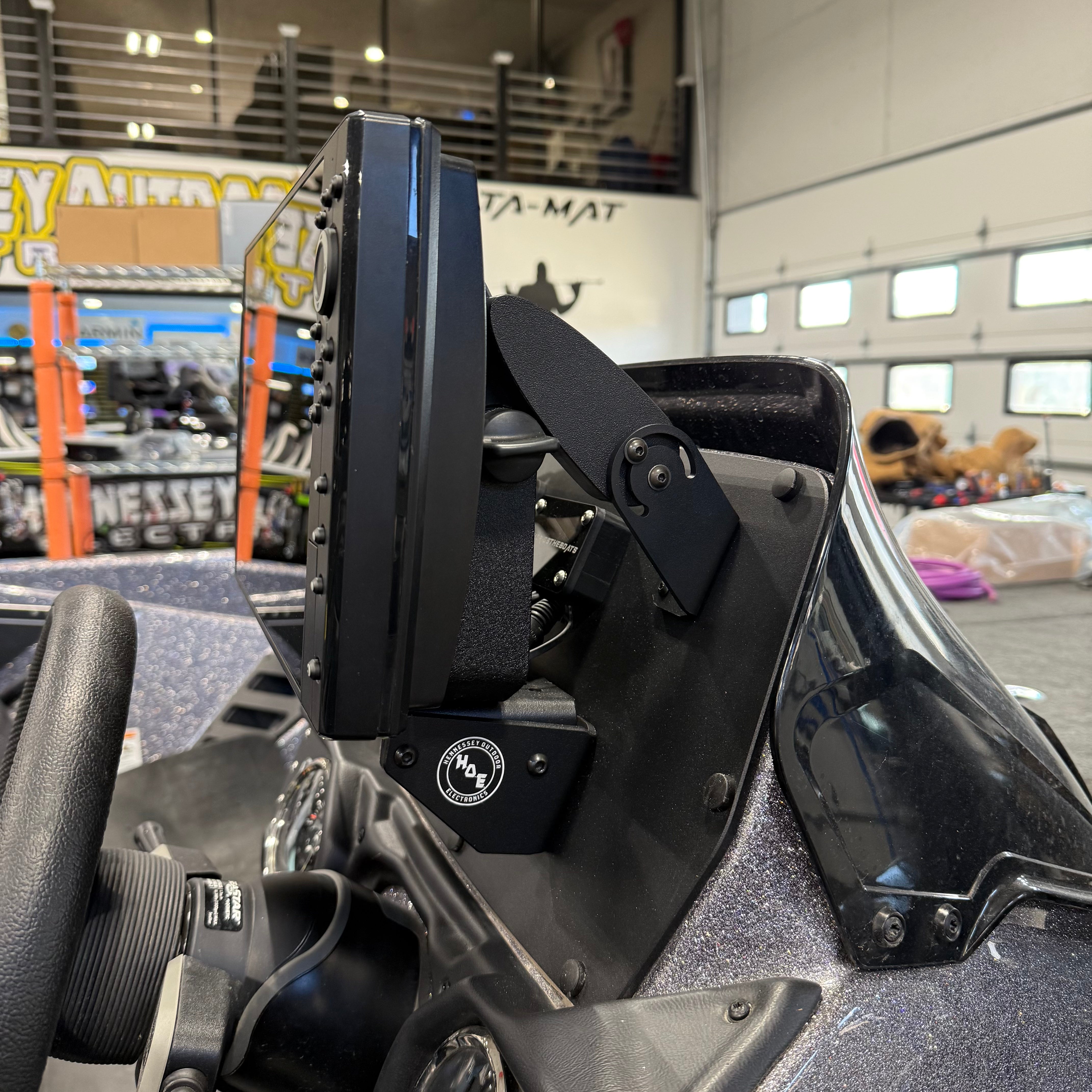 H.O.E. Single Console Mount System for Skeeter FXR/ZXR Series (2020-2021 Models) - Perfect for Bass Boat Fishing & Marine Navigation Upgrades