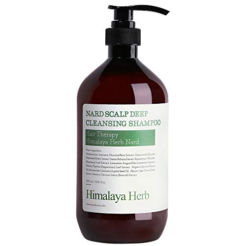 NARD Scalp Deep Cleansing Shampoo 33.8 Fl Oz - Natural Anti Dandruff Shampoo for Itchy Dry Scalp with Lavender, Rosemary & Argan Oil - Sulfate-Free Hair Care with Amino Acids & Jojoba Oil | Soothes Flakes & Irritation for Daily Use at Home or Salon
