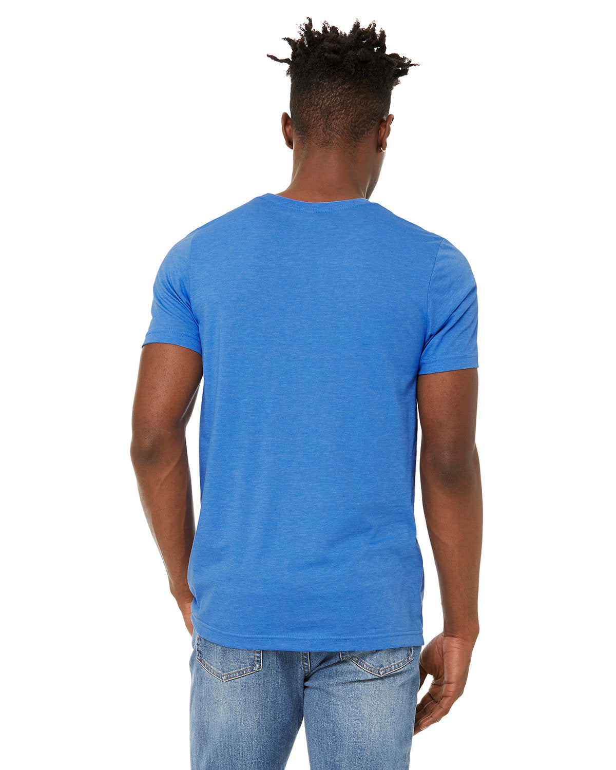 Bella + Canvas 3301C Unisex Sueded T-Shirt - Soft Comfortable Crew Neck Tee for Men & Women - Perfect for Casual Wear, Layering & Everyday Outfits