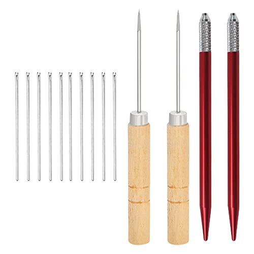 Reborn Doll Hair Rooting Tool Kit - 10 Needles, 2 Holders, 2 Awls for DIY Doll Making