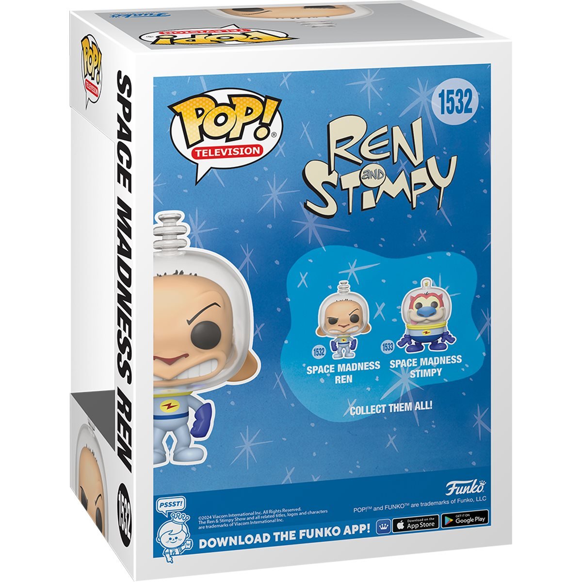 Ren & Stimpy: Space Madness Ren - Classic Cartoon Collectible for Fans | Perfect for Home Decor, Gift Giving & Pop Culture Displays