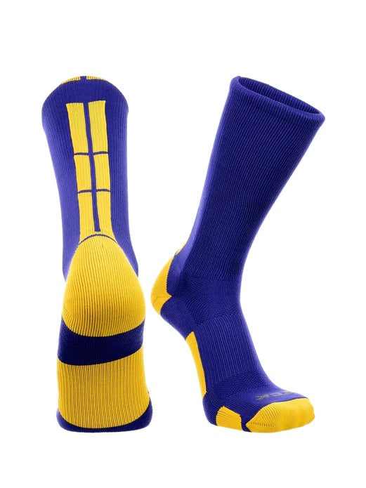 Baseline 3.0 Athletic Crew Socks for Men & Women - Moisture Wicking, Cushioned Support - Perfect for Running, Gym & Sports Activities