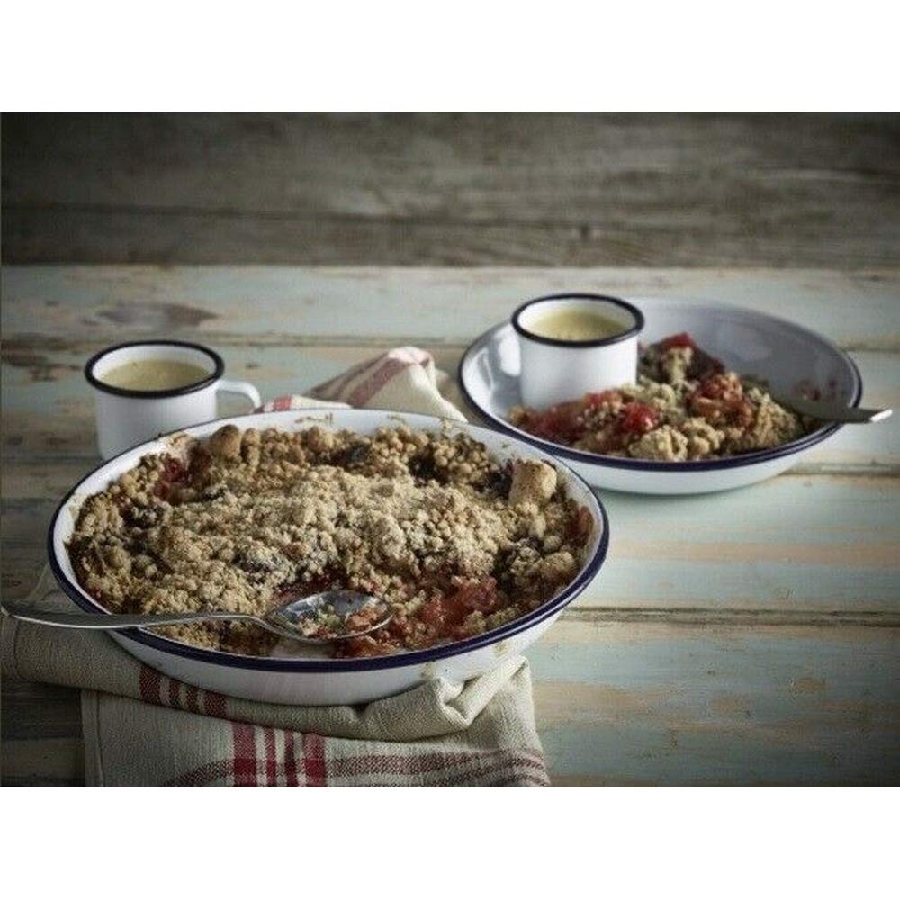 Premium Falcon Rice and Pasta Plate - 24cm White Porcelain Dish - Perfect for Dining, Serving, and Entertaining at Home or Restaurants