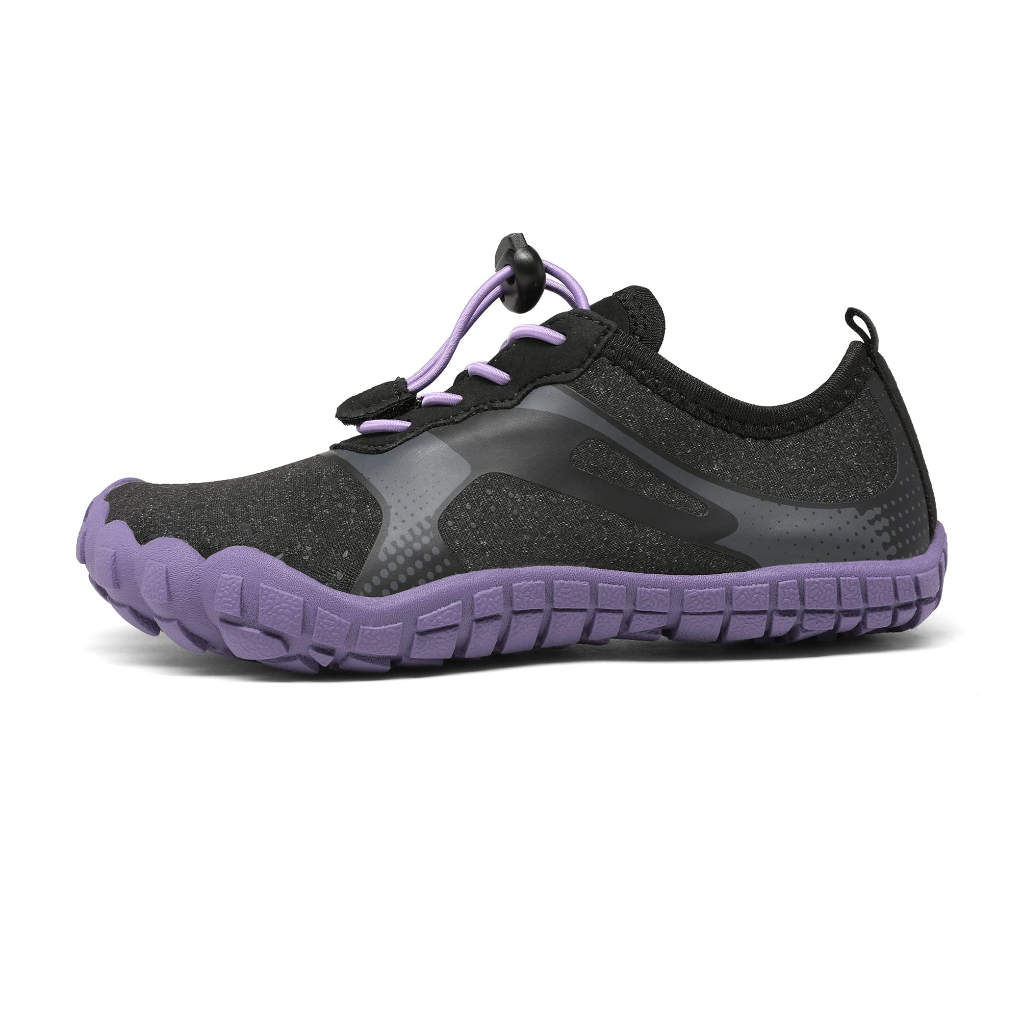 NORTIV 8 Kids Water Shoes for Boys & Girls - Lightweight Quick-Dry Barefoot Sports Shoes for Toddler Little Kid Big Kid - Perfect for Beach Swimming Pool Outdoor Activities