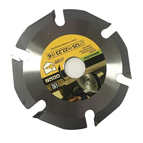 125x22mm Carbide Tipped Metal Cutting Circular Saw Blades - HVR88 MultiTool Grinder Disc for Wood, Aluminum & Steel - Perfect for DIY Projects & Professional Construction Work (Ships from China)
