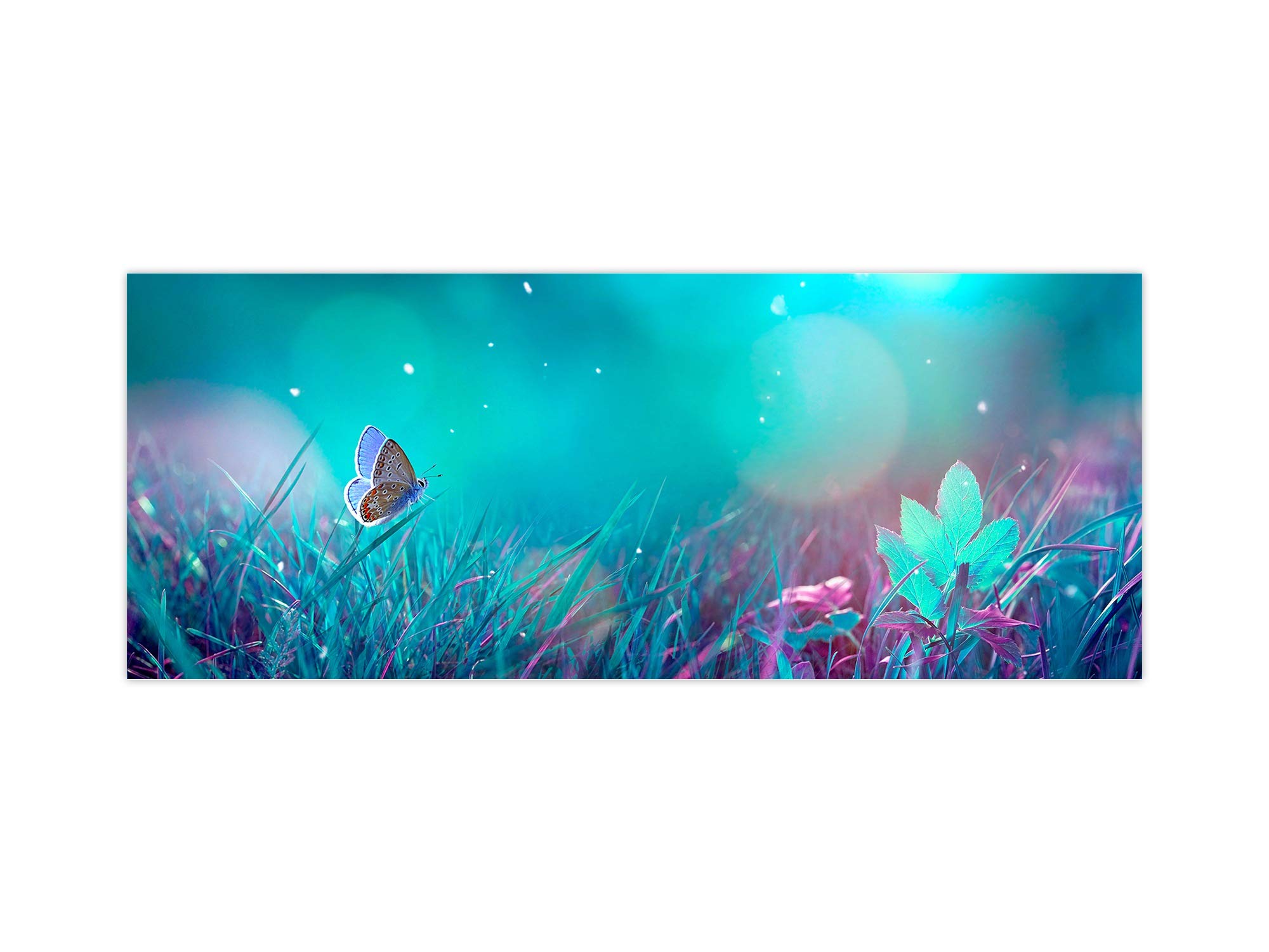 Premium Glass Splashback with Metal Backing - Kitchen Glass Panel | Fantasy & Sci-Fi Series MBBS13 | Perfect for Modern Kitchens & Sci-Fi Themed Home Decor