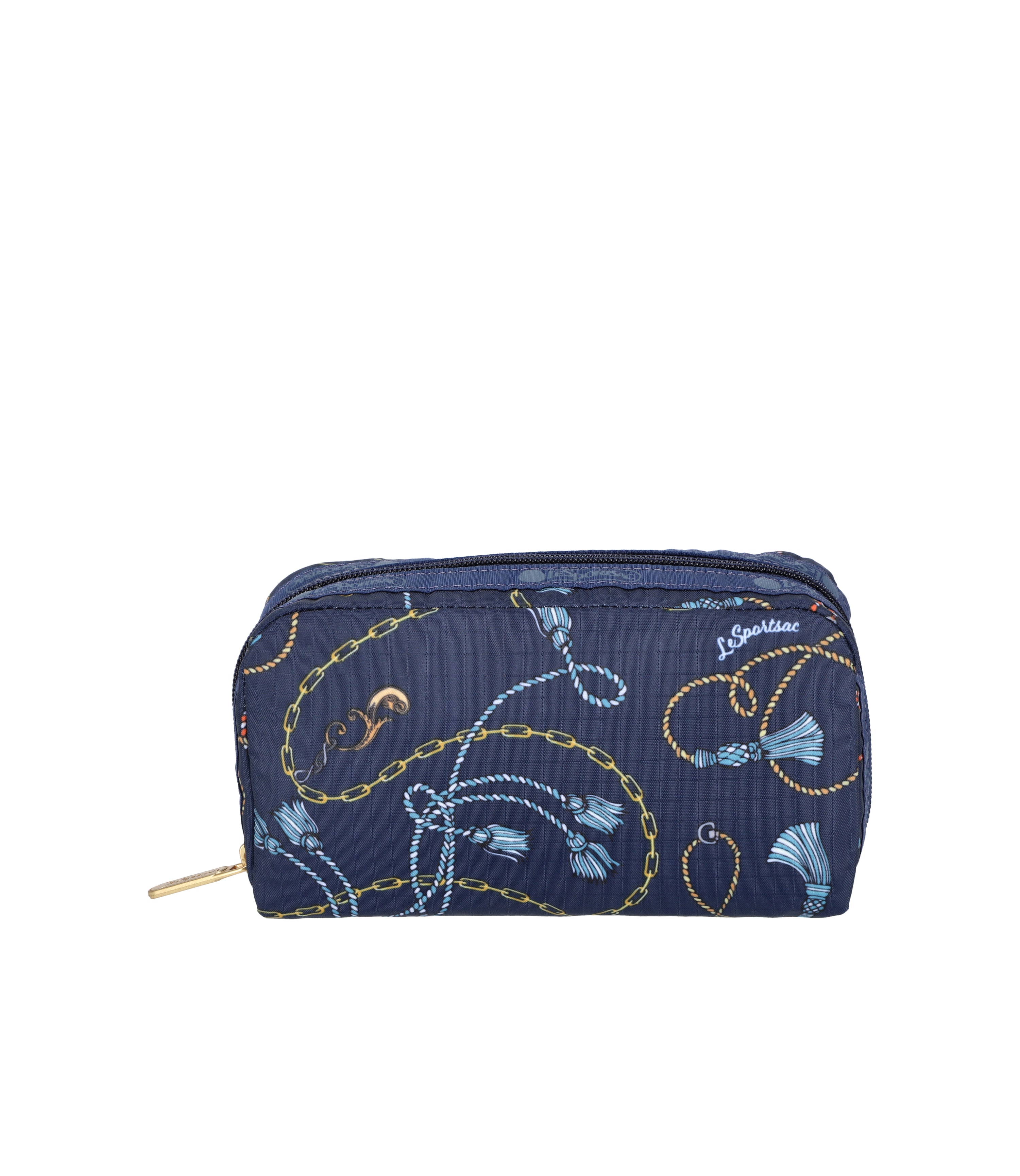 Navy Status Chain print