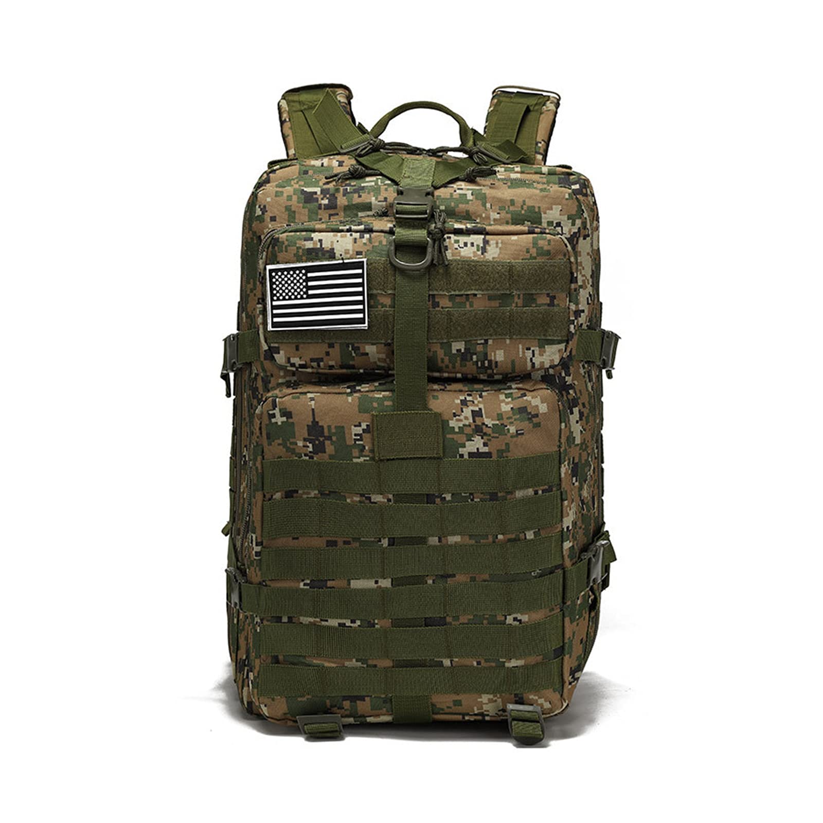 Tactical Backpack for Men - Military Grade Camouflage Hiking Backpack for Camping, Trekking & Outdoor Adventures | Durable Daypack for Travel, Survival & Everyday Use