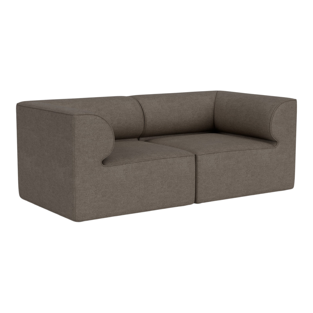 Modular Sofa 2 Seater - Modern Sectional Couch with Adjustable Configuration 1 for Living Room, Lounge & Small Spaces
