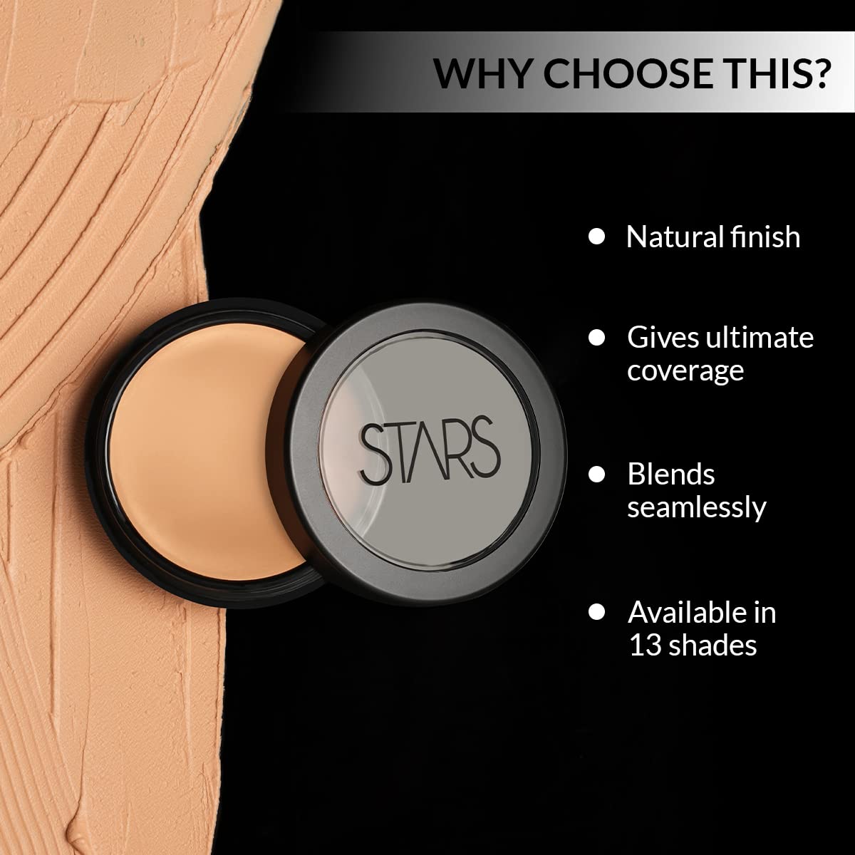 Stars Cosmetics Derma Make Up Foundation Cream - 2 Pack (Shade S4 & 626C) - Full Coverage Liquid Foundation for Flawless Skin, Perfect for Daily Wear & Special Occasions