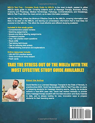 MBLEx Test Prep - Complete Study Guide for Massage & Bodywork Licensing Exam | Study Material for Aspiring Massage Therapists