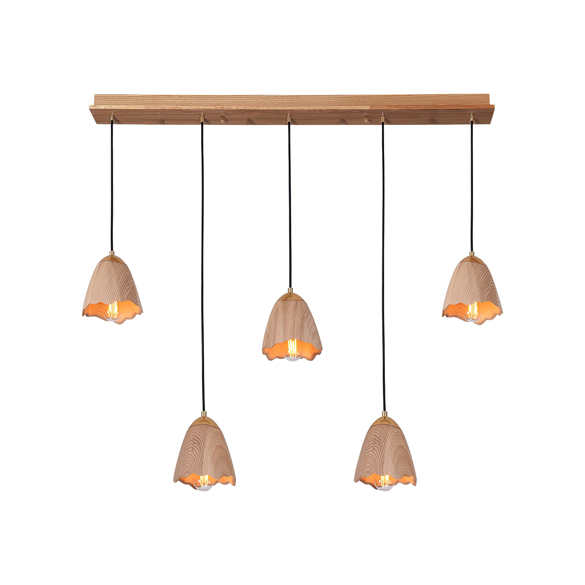 Melody Bell Pendant Lamp - Elegant Glass Hanging Light Fixture for Dining Room, Kitchen Island & Bedroom Decor