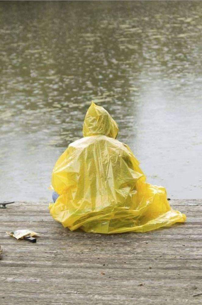 Ready Hour Adult Emergency Poncho (2 Pack) - Waterproof Rain Ponchos for Outdoor Camping, Hiking & Emergency Preparedness