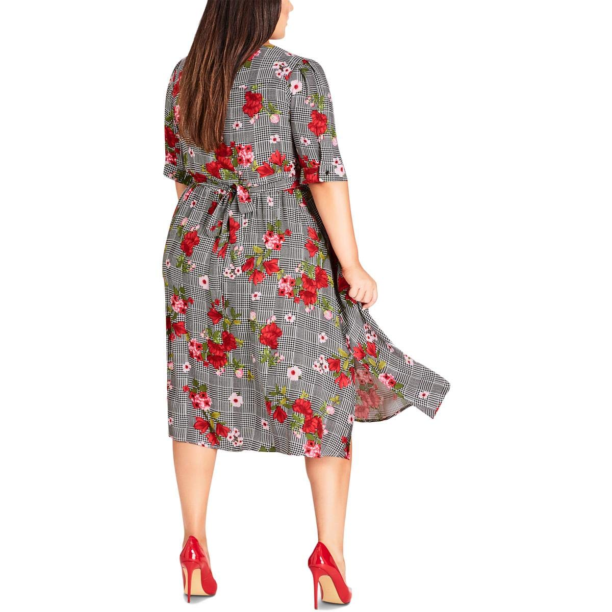 Women's Sloane Midi Dress - Flowy Casual & Formal Dress for Work, Date Night & Special Occasions | Comfortable Stretchy Fabric