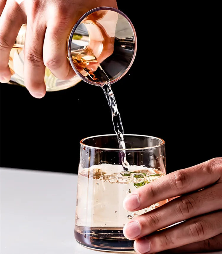 Premium Crystal Drinkware Set - Elegant Glassware for Wine, Cocktails & Water - Perfect for Parties, Weddings & Home Entertaining