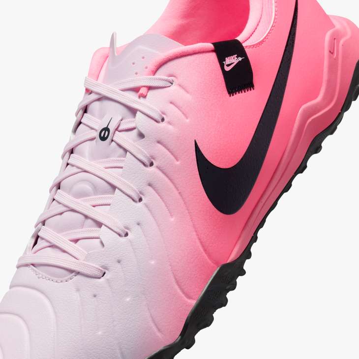 Nike Tiempo Legend 10 Academy TF Turf Soccer Shoes for Men & Women - Pink Foam - Artificial Grass Football Cleats for Training & Matches
