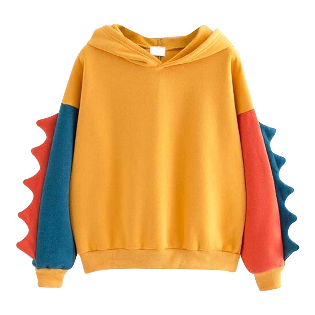 Women's Kawaii Cute Cartoon Graphic Loose Fit Pullover Hoodie Sweatshirt - Soft Casual Drawstring Hooded Shirt for Streetwear & Anime Fashion