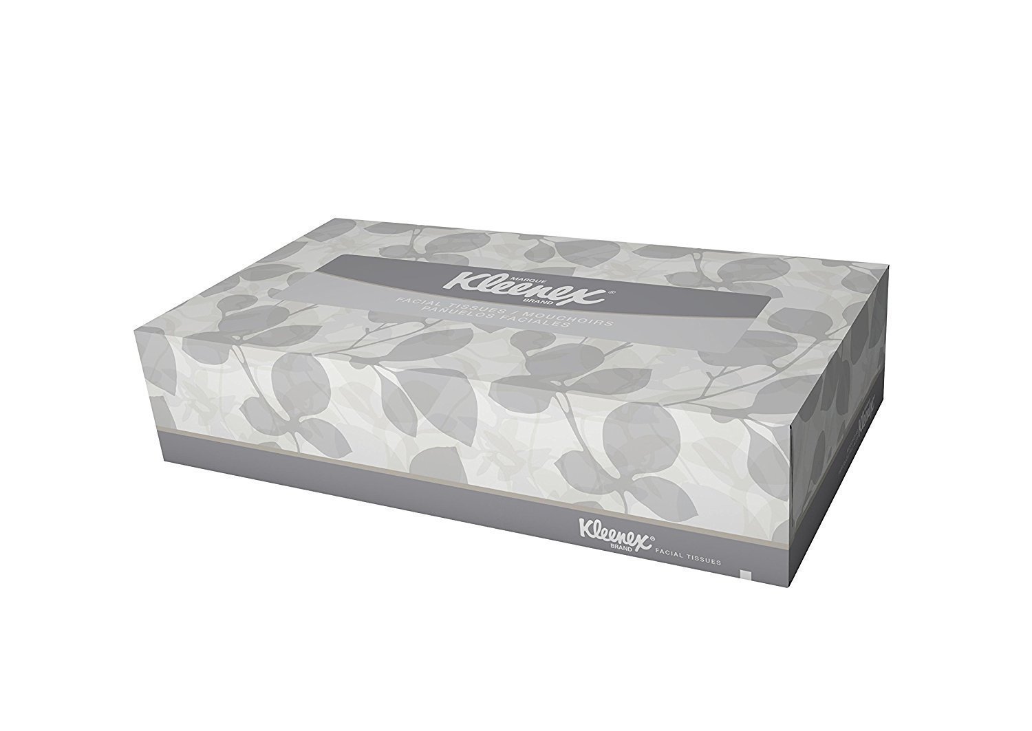 Kleenex Ultra Soft White Facial Tissues - 2-Ply Pop-Up Box with 125 Sheets (8 Pack) | Gentle for Nose & Skin | Perfect for Home, Office & Travel Use