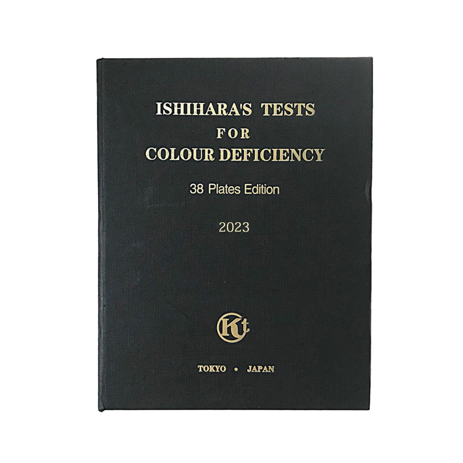 38 Plates Ishihara Color Blindness Test Book - Ophthalmic Optometry & Color Deficiency Test for Drivers & Schools | Perfect for Vision Screening & Eye Exams