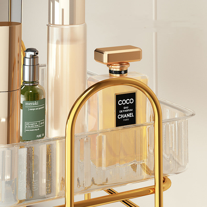 Premium Skin Care Organizer - Bathroom & Toilet Storage Shelf for Cosmetics, Makeup, and Beauty Products | Perfect for Vanity, Shower, and Spa Organization