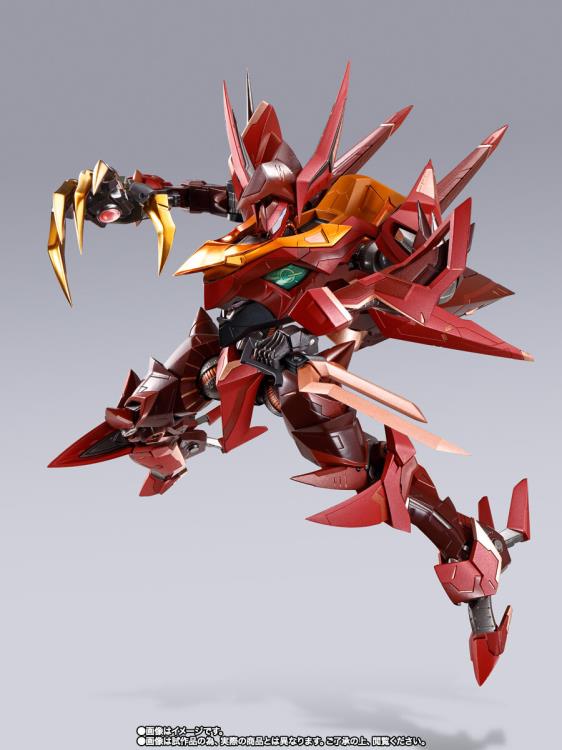 Bandai Metal Build Dragon Scale Code Geass: Lelouch of the Rebellion R2 Guren SEITEN Eight Elements Action Figure - Anime Collectible for Display & Gifting | Perfect for Anime Fans, Model Collectors & Home Decor