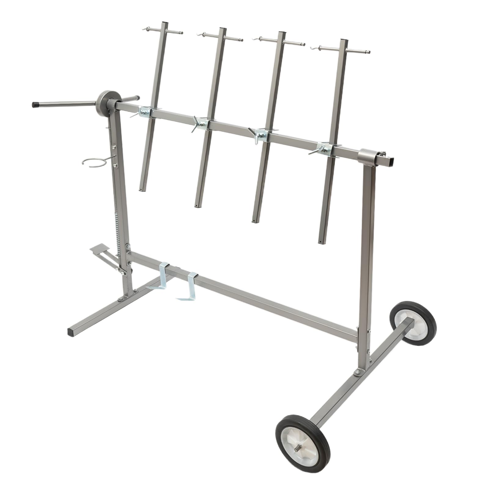 Adjustable 90° Rotating Car Paint Rack - Universal Body Panel & Hood Hanger Spray Rack for Auto Body Repair - Perfect for Paint Stations, Bumper Work & Collision Repair Workstations