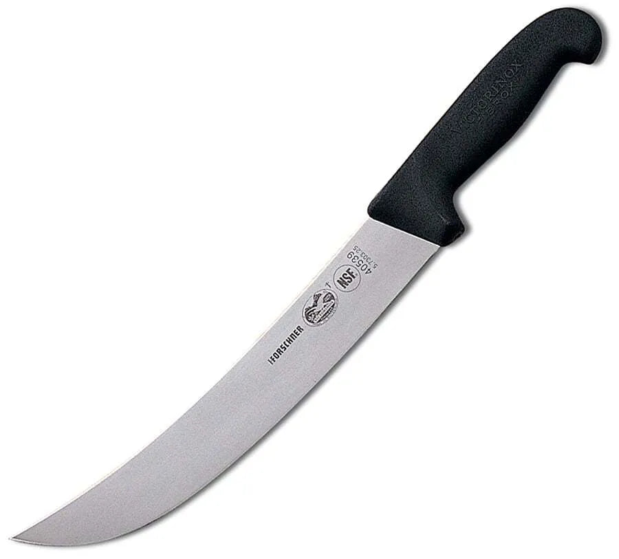 Victorinox 12 Inch Cimeter Knife - Professional Butcher Knife for Meat Cutting, Slicing & Boning - Ideal for Chefs, Butchers & Home Cooking