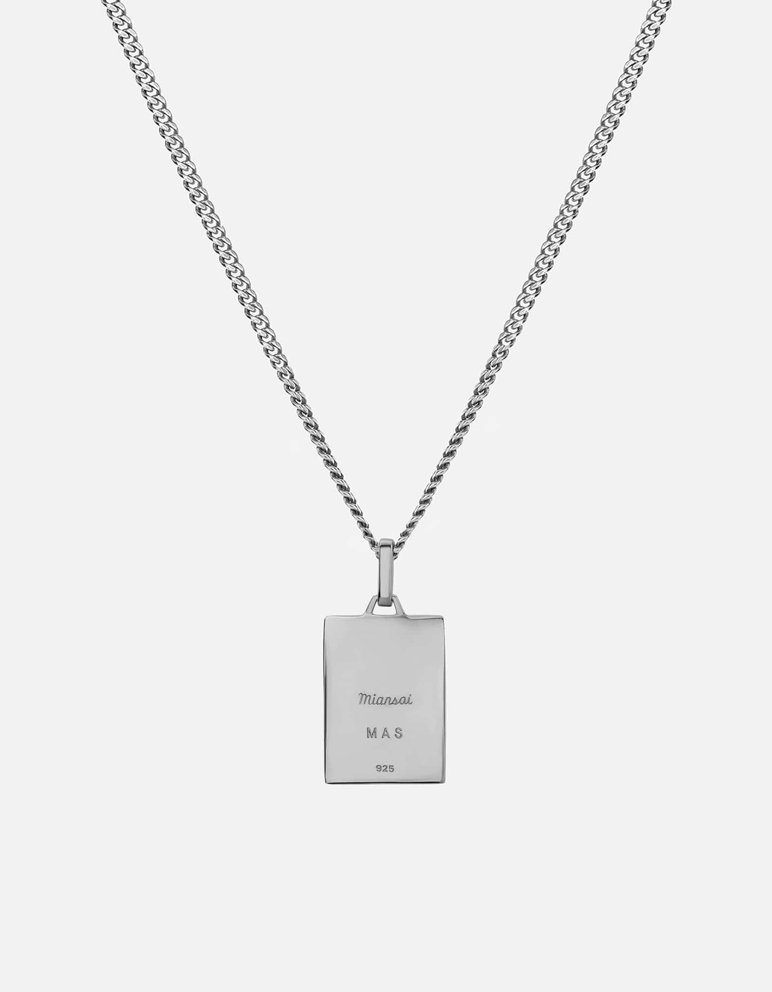 Enzo Sterling Silver Black Necklace for Women - Elegant Pendant Jewelry Gift for Birthday, Anniversary & Valentine's Day