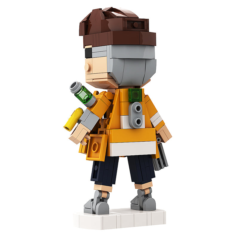 Gobricks Cyberpunk David Building Blocks Set - Inspired by Cyberpunk 2077 Anime, Perfect for Collectors & Model Enthusiasts | Great for Display, Gifts & Creative Play