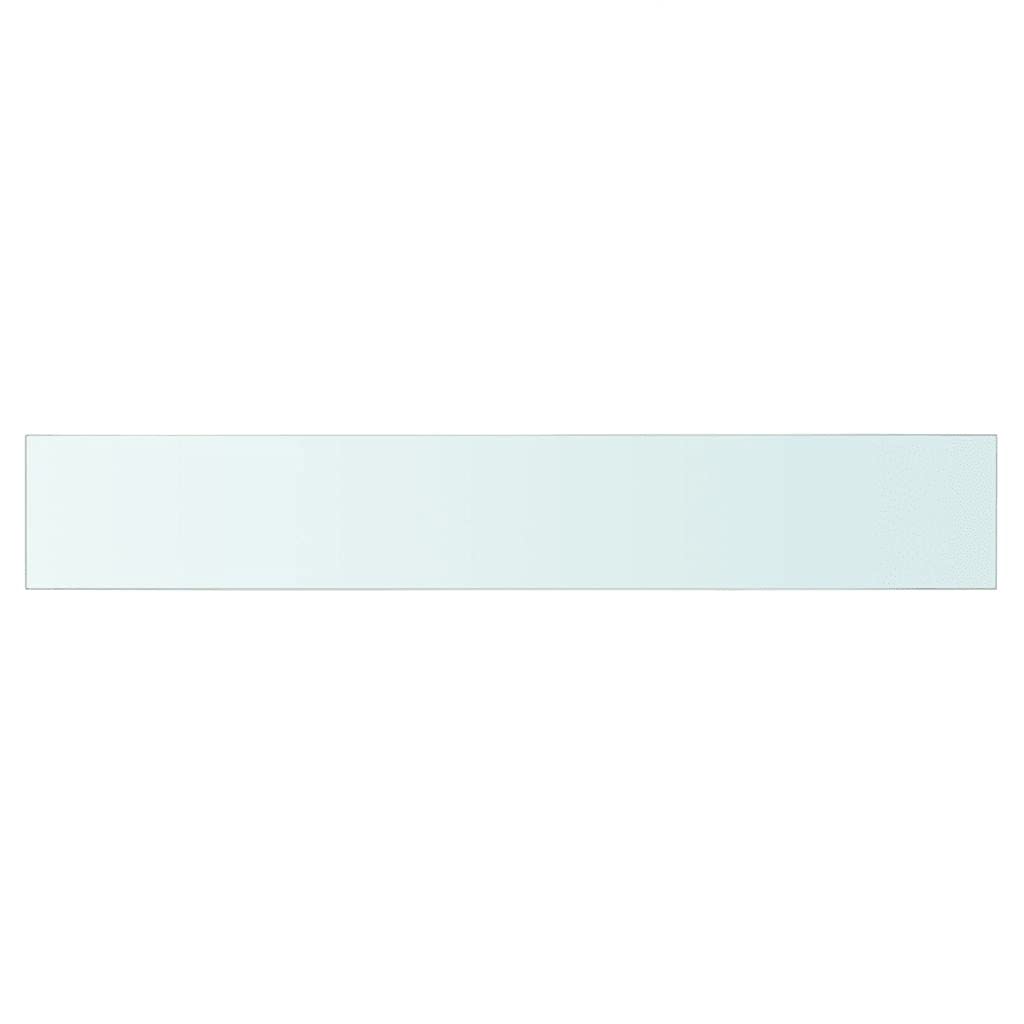 Clear Glass Floating Shelf - 31.5