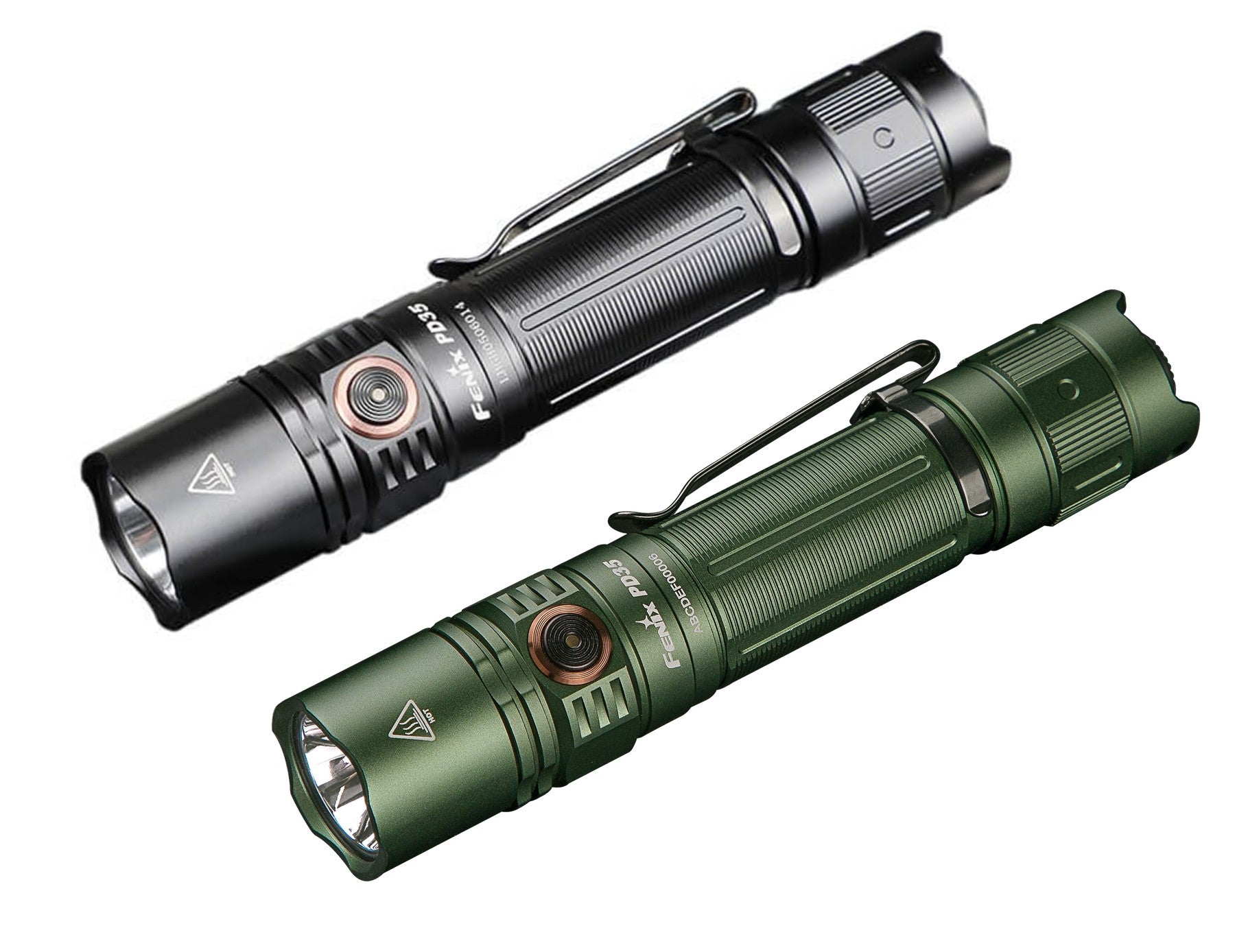 Fenix PD35 V3.0 Tactical Flashlight - 1700 Lumens High Power LED, Rechargeable EDC Torch for Camping, Hiking & Emergency Use