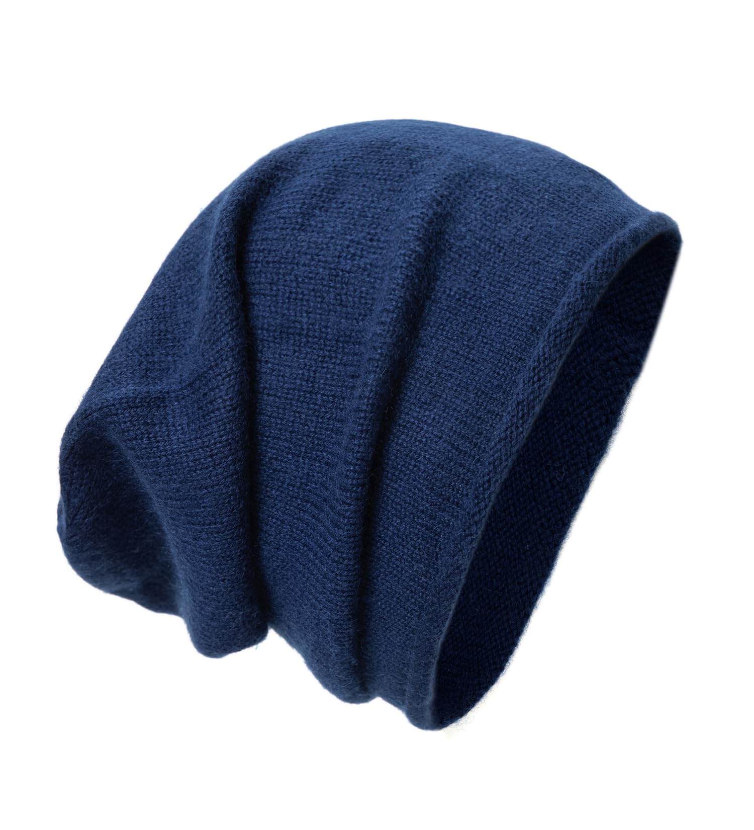 Premium Cashmere Wool Slouchy Beanie for Women & Men - Soft Knitted Winter Ski Hat for Cold Weather - Perfect for Skiing, Snowboarding & Outdoor Activities