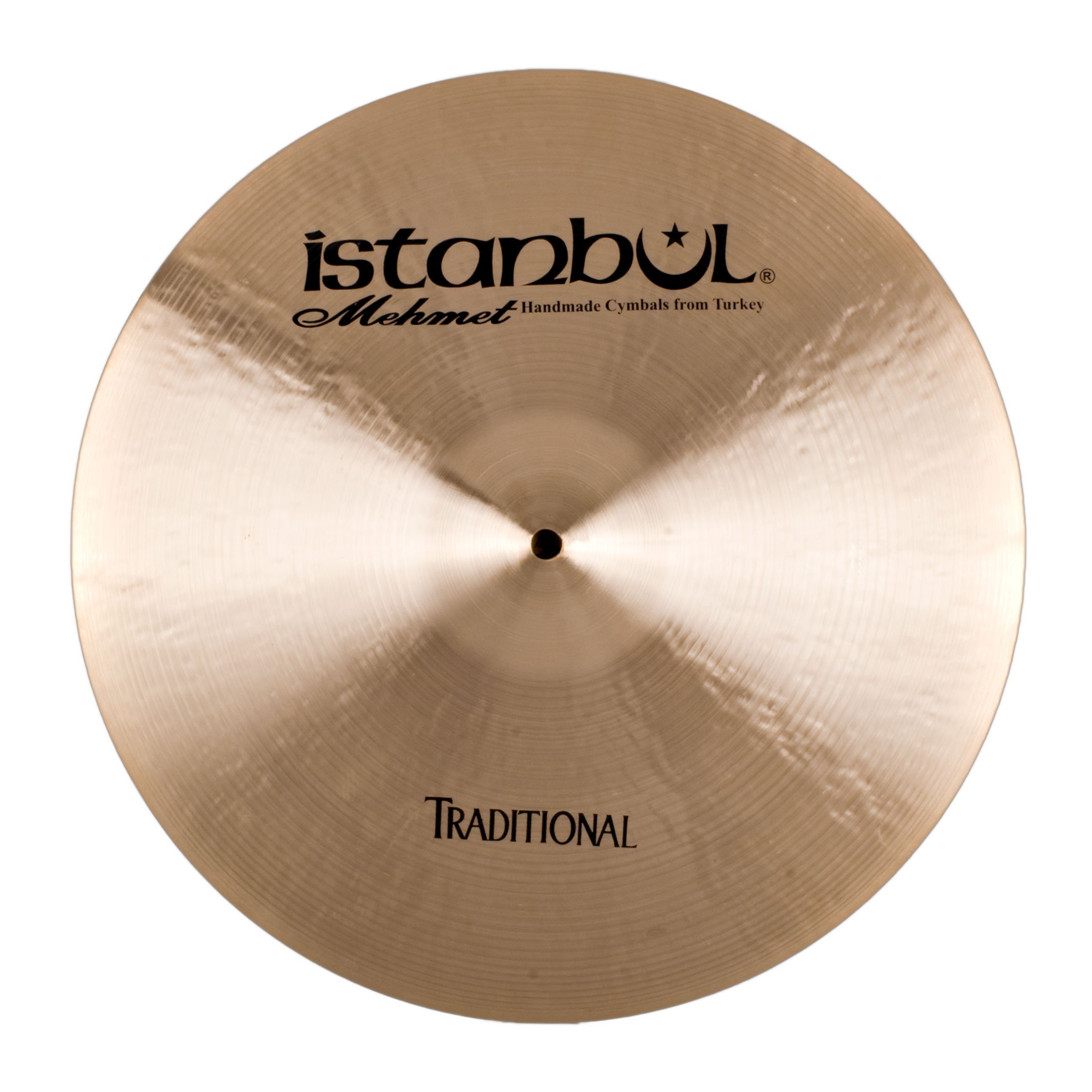 CPT20 20-Inch Paper Thin Crash Cymbal - Traditional Series for Drum Kits | Perfect for Jazz, Studio Recording & Live Performances