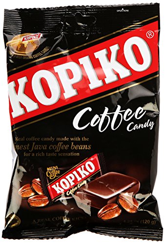 Kopiko Coffee Candy - 4.23 oz (120g) Bulk Pack | Caffeinated Energy Boost | Perfect for Office Snacks, Travel & Study Sessions