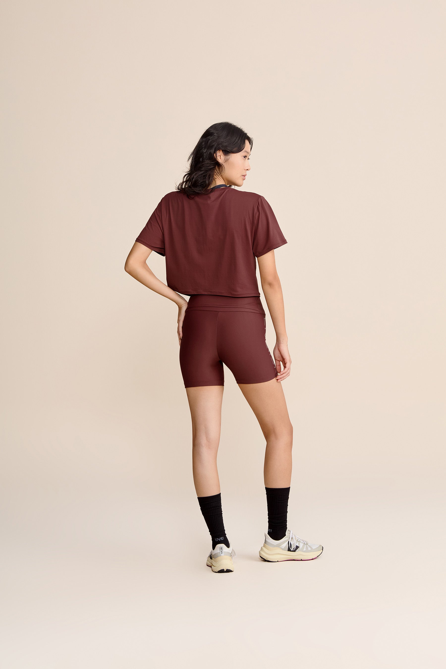 Comfort Cropped T-Shirt for Women - Soft Breathable Cotton Summer Casual Tee - Perfect for Yoga, Beach & Everyday Wear