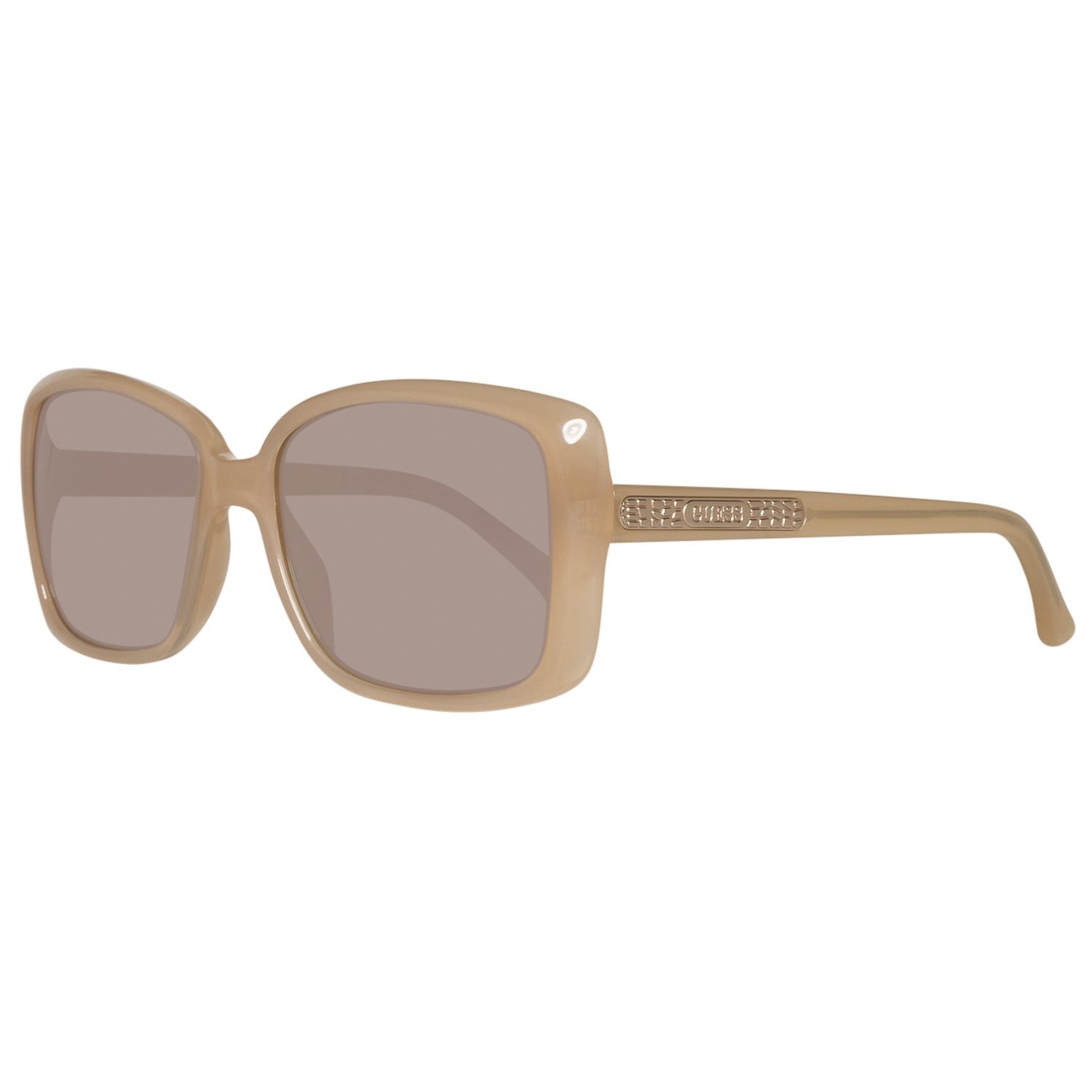 GUEX5 GU7336 5872C Oversized Fashion Sunglasses - 58mm Coral Pink Frame with UV Protection - Perfect for Beach, Driving & Summer Outdoor Activities
