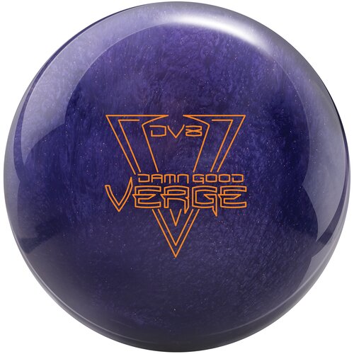 DV8 Damn Good Verge Pearl Purple Sparkle Bowling Ball | High Performance for Strikes & Spares | Perfect for League Play & Tournaments