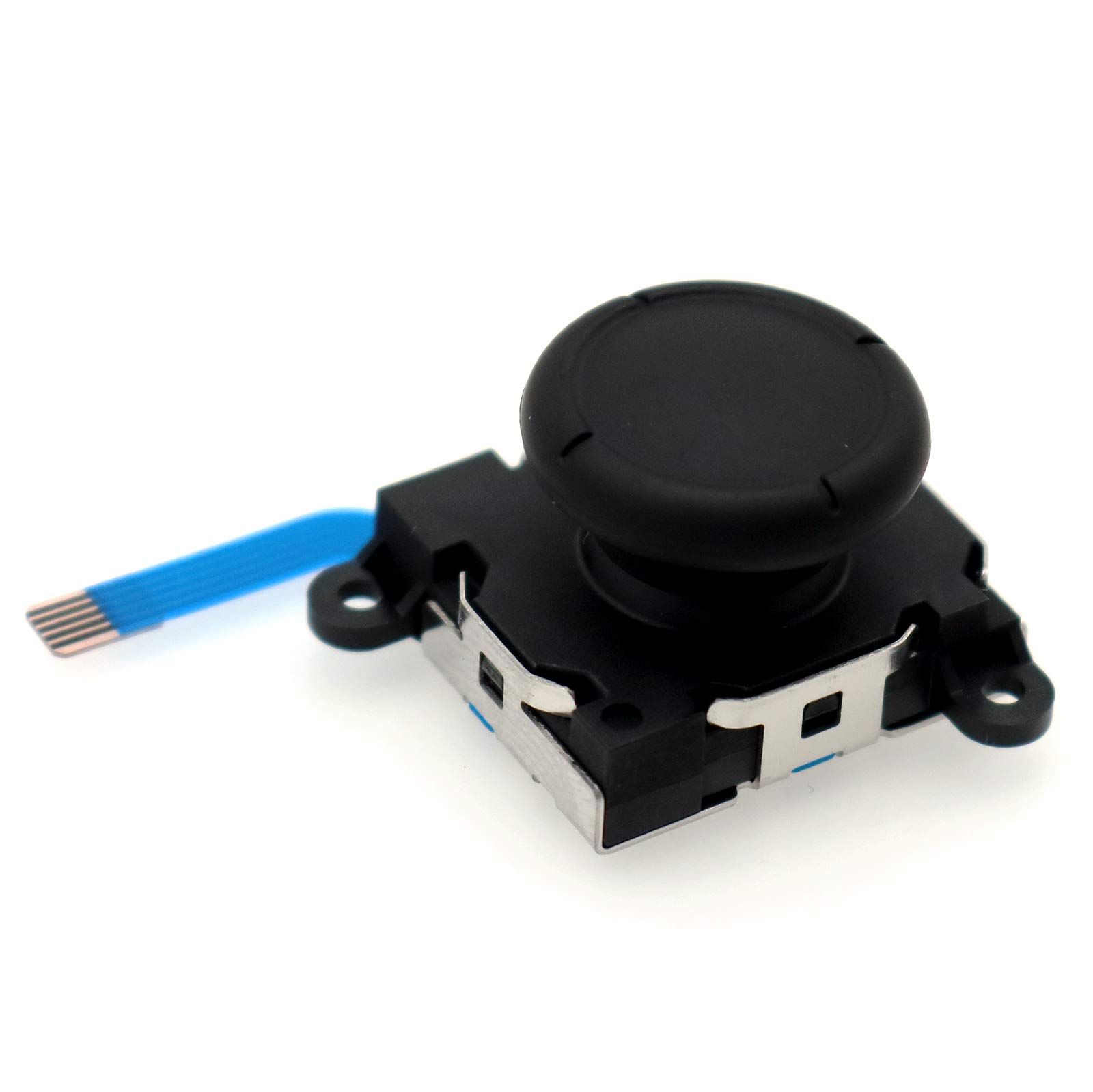 3rd Generation Joy-Con Analog Joystick Replacement for Nintendo Switch - Black Thumbstick Button Module (Perfect for Drifting Fix & Gaming Repair)